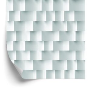 Behang Modern Geometrisch Patroon - 3D-Effect