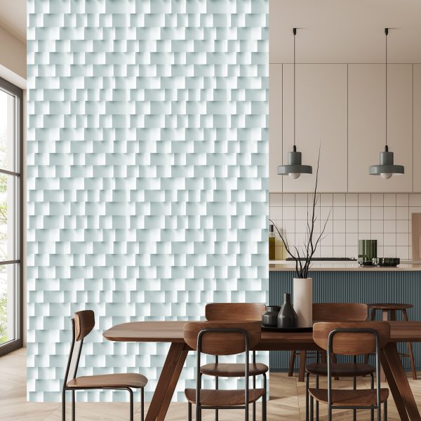 Behang Modern Geometrisch Patroon - 3D-Effect - Afbeelding 4