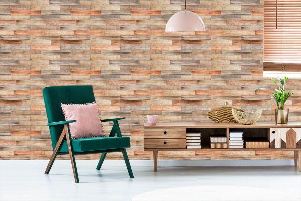 Behang Diverse Houten Planken - Afbeelding 6