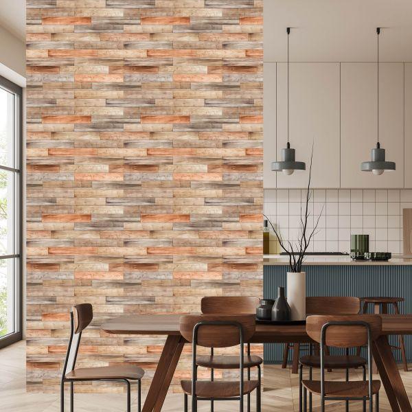 Behang Diverse Houten Planken - Afbeelding 4