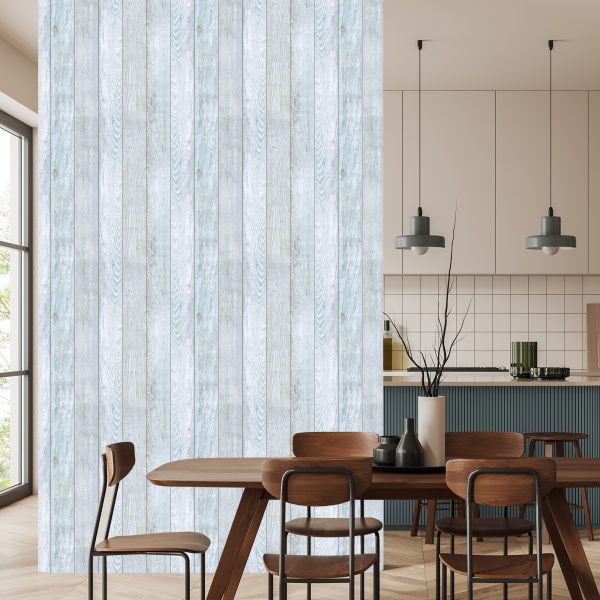 Behang Houten Planken In Scandinavische Stijl - Afbeelding 4
