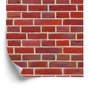 Behang Rode 3D-Steen