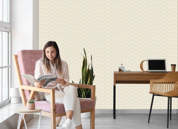 Behang Modern Geometrisch Patroon - Afbeelding 7