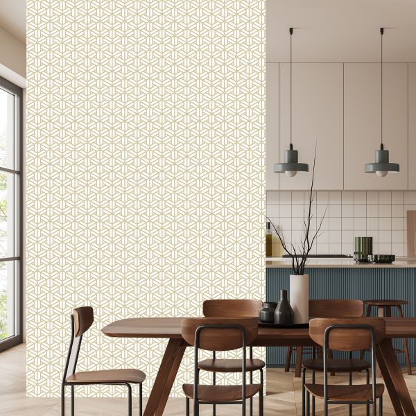 Behang Modern Geometrisch Patroon - Afbeelding 4