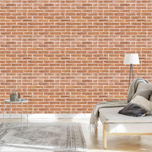 Behang Stenen Muur - Afbeelding 3