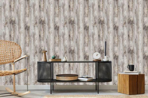 Behang Houten Planken - Afbeelding 5