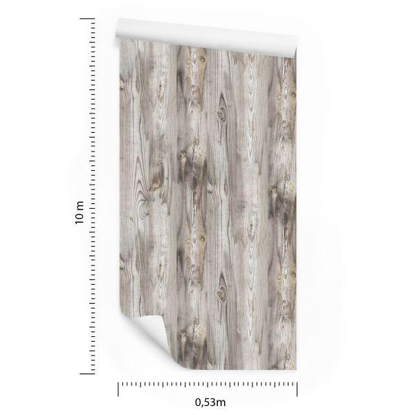 Behang Houten Planken - Afbeelding 8