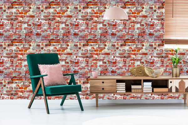 Behang Stenen Muur - Afbeelding 6