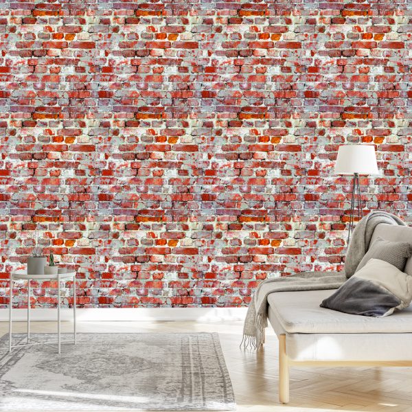 Behang Stenen Muur - Afbeelding 3
