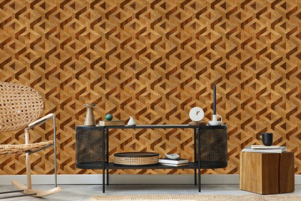 Behang Modern Geometrisch Patroon - Afbeelding 5