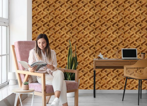 Behang Modern Geometrisch Patroon - Afbeelding 7