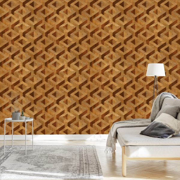 Behang Modern Geometrisch Patroon - Afbeelding 3
