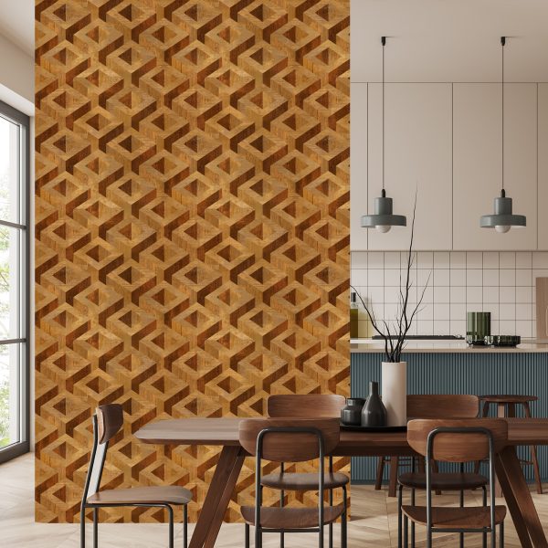 Behang Modern Geometrisch Patroon - Afbeelding 4