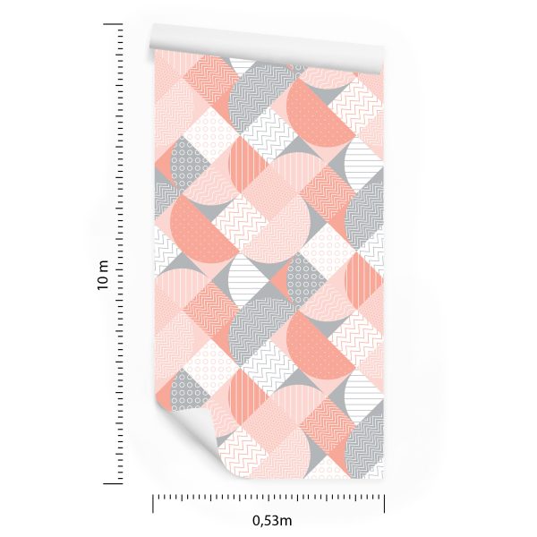 Behang Abstract Geometrisch Mozaïek - Afbeelding 8