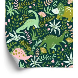 Behang Voor Kinderen - Dinosaurussen