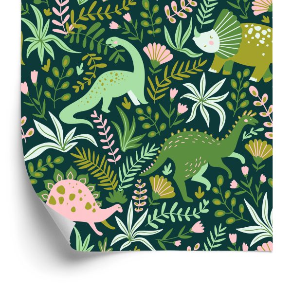 Behang Voor Kinderen - Dinosaurussen