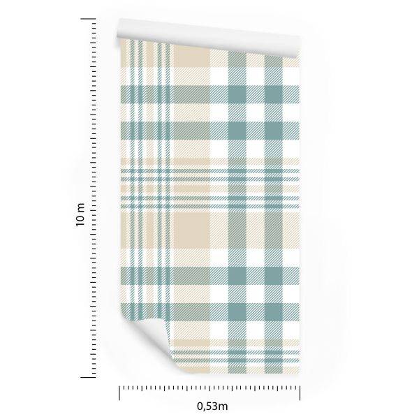 Behang Rooster In Grijs, Beige En Wit - Afbeelding 8
