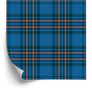 Behang Modieuze Kleurrijke Schotse Plaid