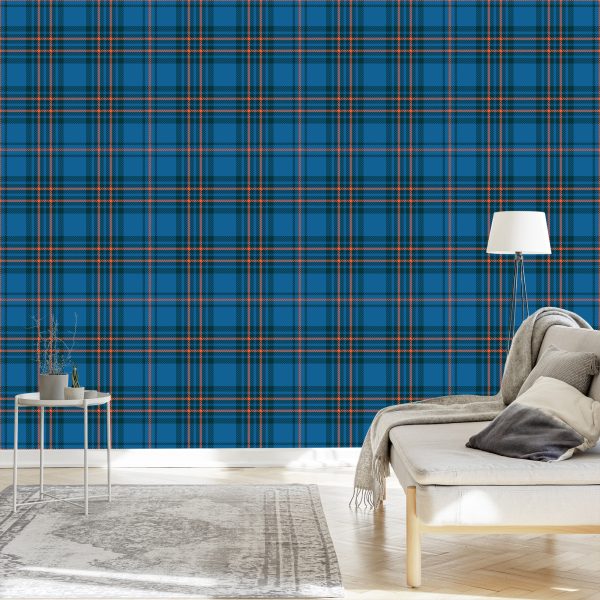 Behang Modieuze Kleurrijke Schotse Plaid - Afbeelding 3