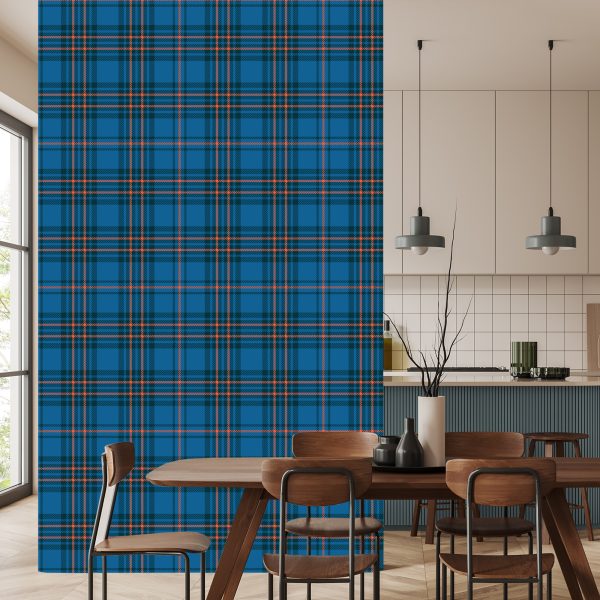 Behang Modieuze Kleurrijke Schotse Plaid - Afbeelding 4