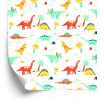 Behang Voor Kinderen - Dinosaurussen