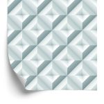 Behang Geometrische Abstractie - 3D-Effect
