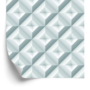 Behang Geometrische Abstractie - 3D-Effect