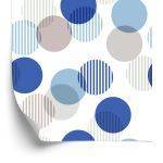 Behang Moderne Abstracte Stippen