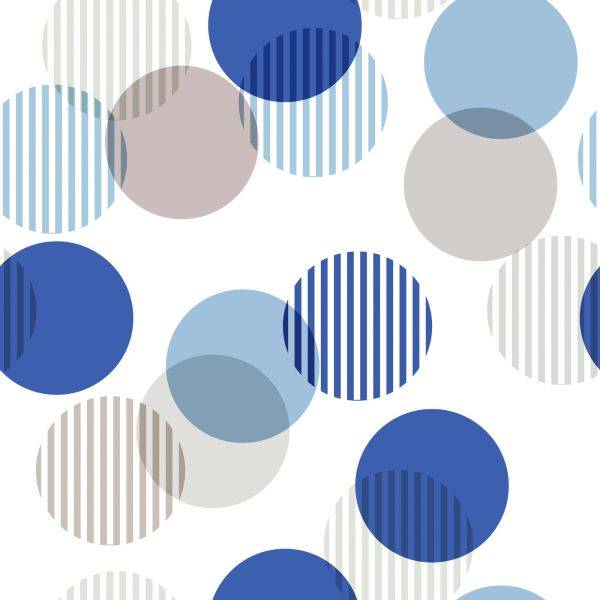Behang Moderne Abstracte Stippen - Afbeelding 2