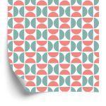 Behang Kleurrijk Abstract Geometrisch Patroon