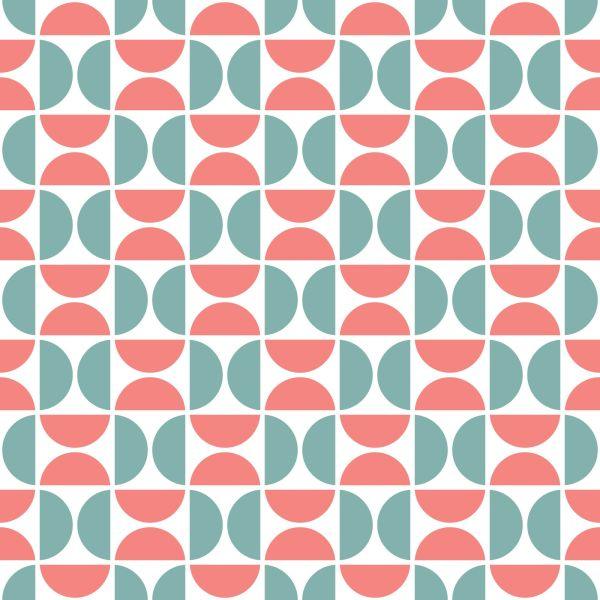 Behang Kleurrijk Abstract Geometrisch Patroon - Afbeelding 2