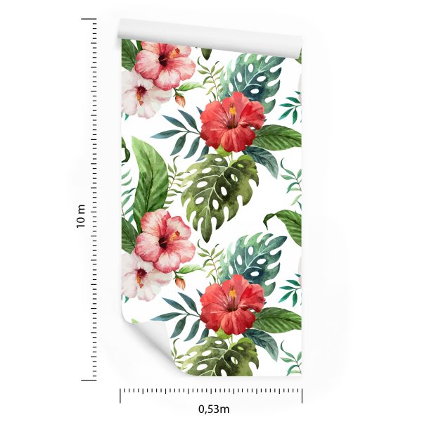 Behang Kleurrijke Bloemen - Afbeelding 8