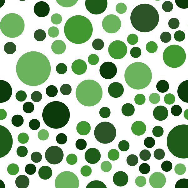 Behang Moderne Groene Stippen - Afbeelding 2