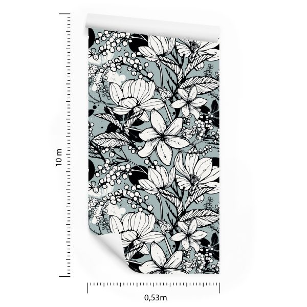 Behang Prachtige Lentebloemen - Afbeelding 8