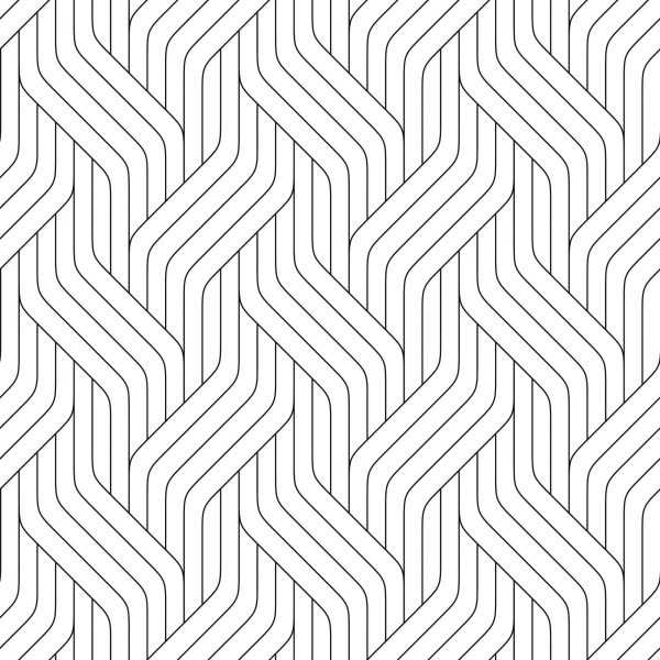 Behang Modern Geometrisch Patroon - Afbeelding 2