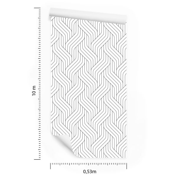 Behang Modern Geometrisch Patroon - Afbeelding 8