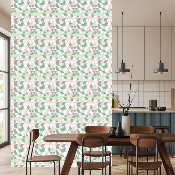 Behang Geometrisch - Kleurrijk - Afbeelding 4