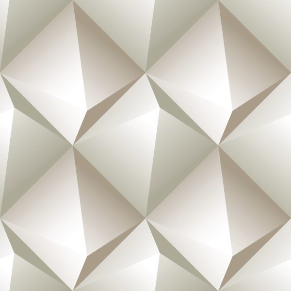 Behang Modernistisch Geometrisch Patroon - 3D-Effect - Afbeelding 2
