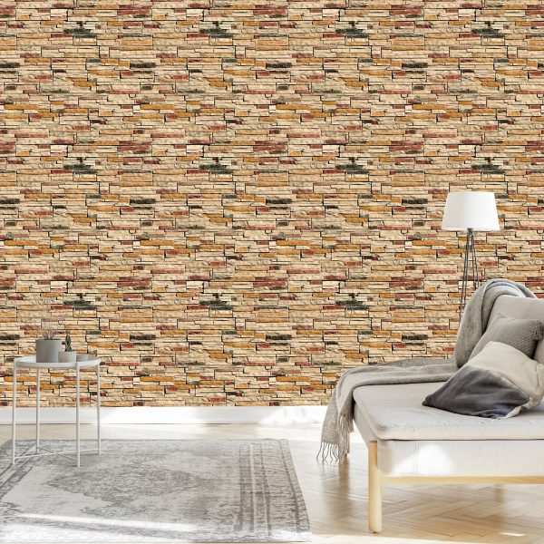 Behang Leisteen - 3D-Effect - Afbeelding 3