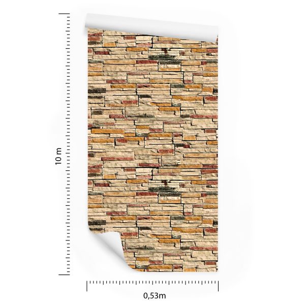 Behang Leisteen - 3D-Effect - Afbeelding 8