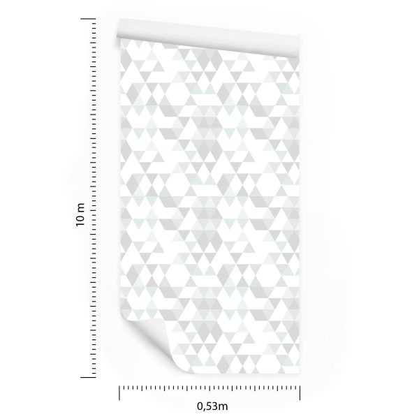 Behang Geometrisch - Kleurrijke Driehoeken - Afbeelding 8