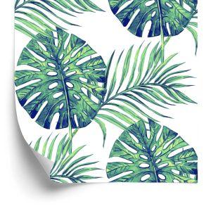 Behang Bladeren Van Exotische Planten / 241985020