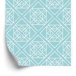 Behang Modernistische Geometrische Ornamenten