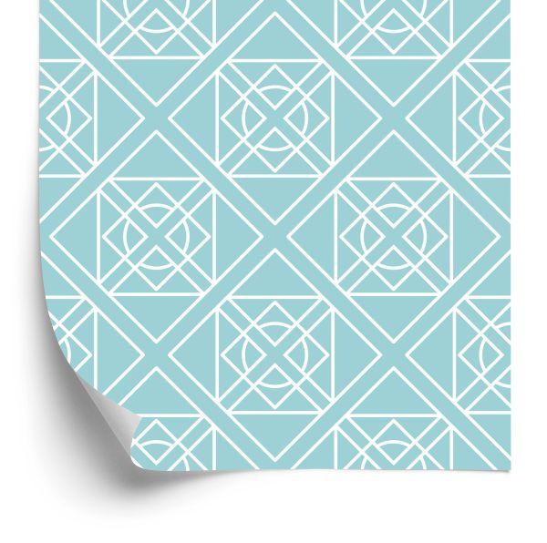 Behang Modernistische Geometrische Ornamenten