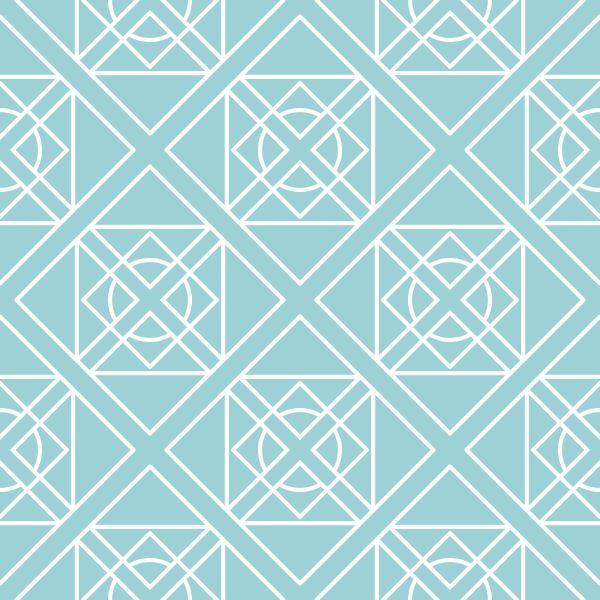 Behang Modernistische Geometrische Ornamenten - Afbeelding 2