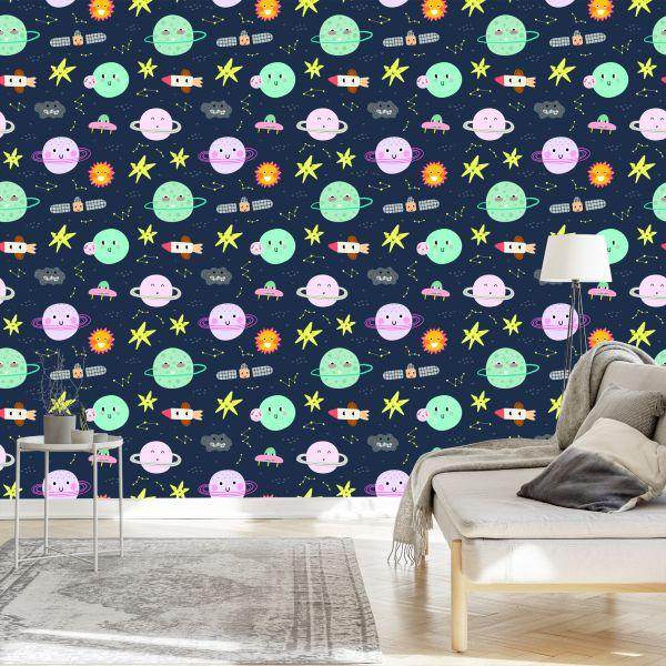 Behang Voor Kinderen - Een Ruimte In Scandinavische Stijl - Afbeelding 3
