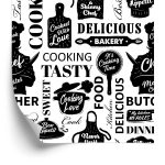 Behang Voor De Keuken - Kookgerei