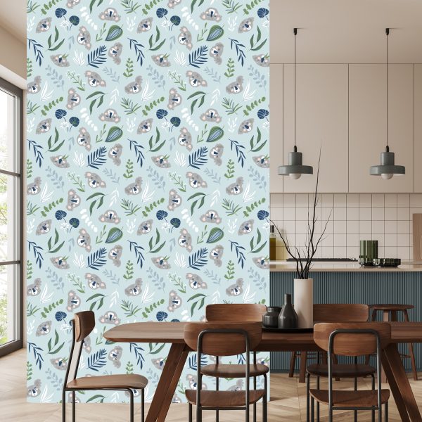 Behang Voor Kinderen - Koala's En Planten - Afbeelding 4