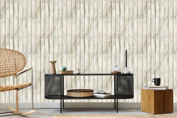 Behang Houten Planken - Afbeelding 5