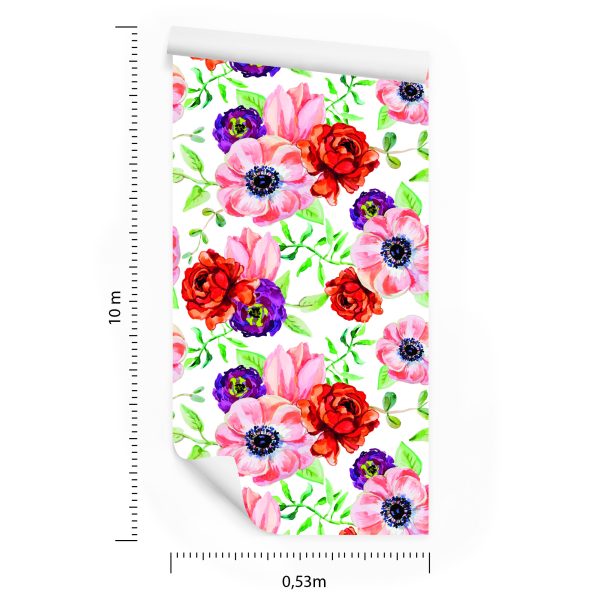 Behang Kleurrijke Boterbloemen - Afbeelding 8